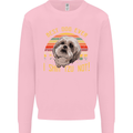 Best Dog Ever I Shih Tzu Not Funny Kids Sweatshirt Jumper Light Pink