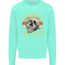 Best Dog Ever I Shih Tzu Not Funny Kids Sweatshirt Jumper Peppermint