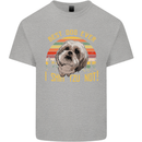 Best Dog Ever I Shih Tzu Not Funny Kids T-Shirt Childrens Sports Grey