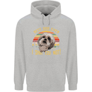 Best Dog Ever I Shih Tzu Not Funny Mens 80% Cotton Hoodie Sports Grey