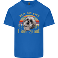 Best Dog Ever I Shih Tzu Not Funny Mens Cotton T-Shirt Tee Top Royal Blue