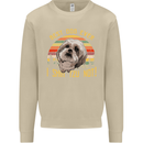 Best Dog Ever I Shih Tzu Not Funny Mens Sweatshirt Jumper Sand