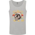 Best Dog Ever I Shih Tzu Not Funny Mens Vest Tank Top Sports Grey