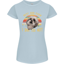 Best Dog Ever I Shih Tzu Not Funny Womens Petite Cut T-Shirt Light Blue