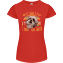 Best Dog Ever I Shih Tzu Not Funny Womens Petite Cut T-Shirt Red