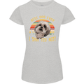 Best Dog Ever I Shih Tzu Not Funny Womens Petite Cut T-Shirt Sports Grey