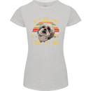 Best Dog Ever I Shih Tzu Not Funny Womens Petite Cut T-Shirt Sports Grey