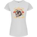 Best Dog Ever I Shih Tzu Not Funny Womens Petite Cut T-Shirt White