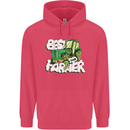 Best Farmer Ever Fathers Day Farming Childrens Kids Hoodie Heliconia