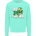 Best Farmer Ever Fathers Day Farming Mens Sweatshirt Jumper Peppermint