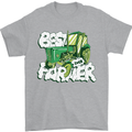 Best Farmer Ever Fathers Day Farming Mens T-Shirt 100% Cotton Sports Grey