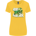 Best Farmer Ever Fathers Day Farming Womens Wider Cut T-Shirt Yellow