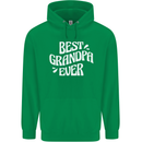 Best Grandpa Ever Grandparents Day Childrens Kids Hoodie Irish Green