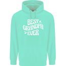 Best Grandpa Ever Grandparents Day Childrens Kids Hoodie Peppermint