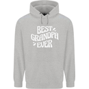 Best Grandpa Ever Grandparents Day Childrens Kids Hoodie Sports Grey
