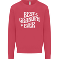 Best Grandpa Ever Grandparents Day Kids Sweatshirt Jumper Heliconia
