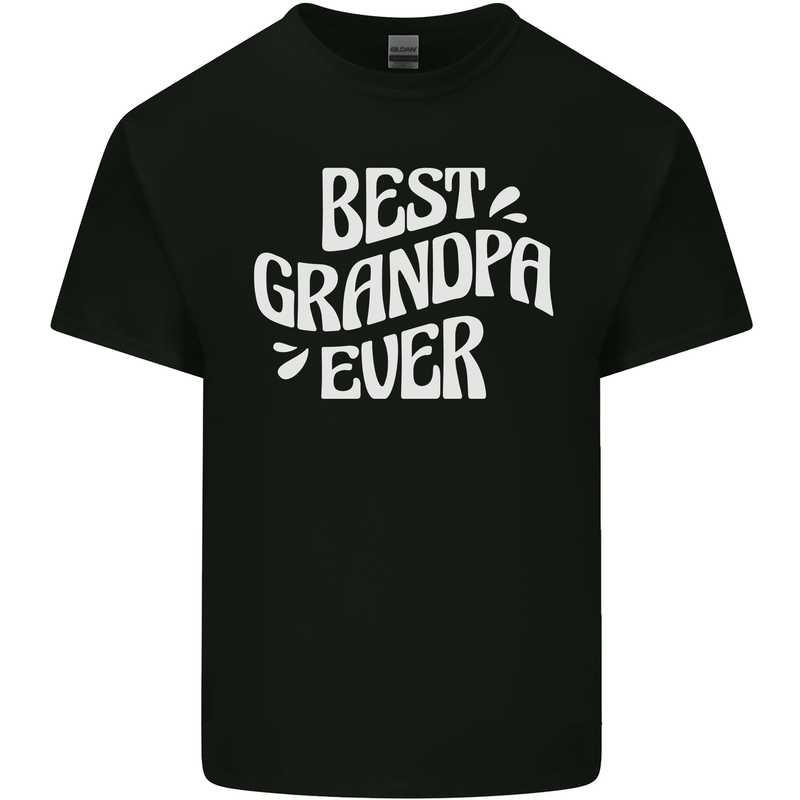 Best Grandpa Ever Grandparents Day Kids T-Shirt Childrens Black