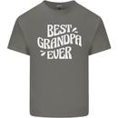 Best Grandpa Ever Grandparents Day Kids T-Shirt Childrens Charcoal