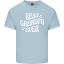 Best Grandpa Ever Grandparents Day Kids T-Shirt Childrens Light Blue