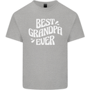 Best Grandpa Ever Grandparents Day Kids T-Shirt Childrens Sports Grey