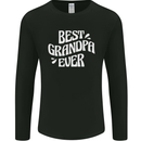 Best Grandpa Ever Grandparents Day Mens Long Sleeve T-Shirt Black
