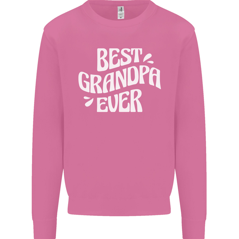 Best Grandpa Ever Grandparents Day Mens Sweatshirt Jumper Azalea