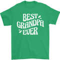 Best Grandpa Ever Grandparents Day Mens T-Shirt 100% Cotton Irish Green