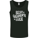 Best Grandpa Ever Grandparents Day Mens Vest Tank Top Black