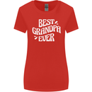 Best Grandpa Ever Grandparents Day Womens Wider Cut T-Shirt Red