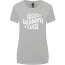 Best Grandpa Ever Grandparents Day Womens Wider Cut T-Shirt Sports Grey