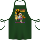 Best Halloween Costumes Horror Pumpkin Cotton Apron 100% Organic Forest Green
