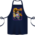 Best Halloween Costumes Horror Pumpkin Cotton Apron 100% Organic Navy Blue