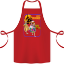 Best Halloween Costumes Horror Pumpkin Cotton Apron 100% Organic Red
