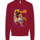 Best Halloween Costumes Horror Pumpkin Kids Sweatshirt Jumper Red