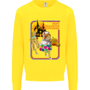 Best Halloween Costumes Horror Pumpkin Kids Sweatshirt Jumper Yellow