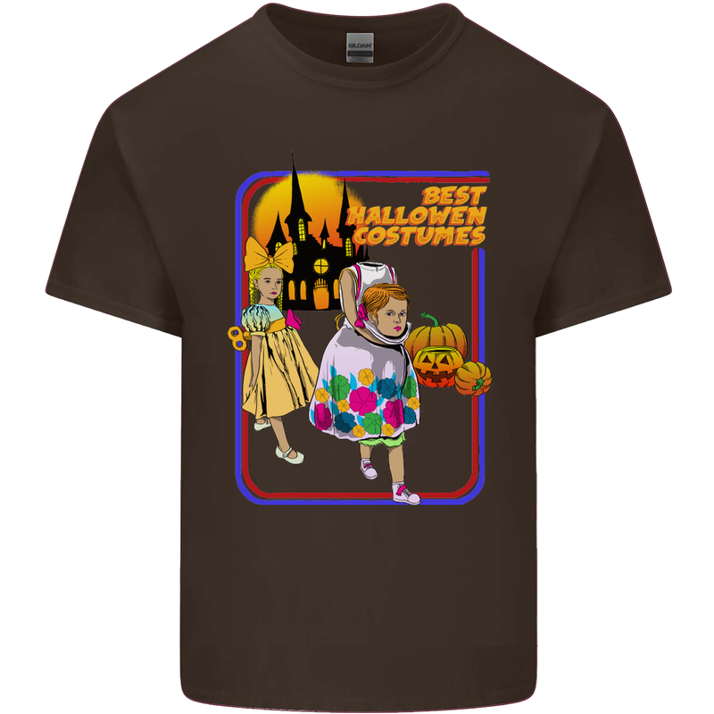 Best Halloween Costumes Horror Pumpkin Kids T-Shirt Childrens Chocolate