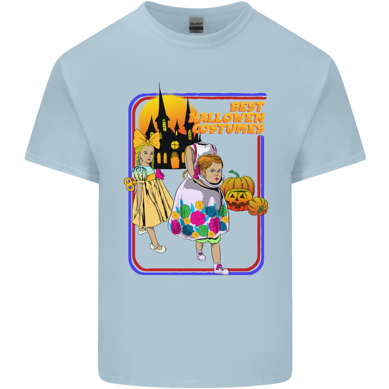 Best Halloween Costumes Horror Pumpkin Kids T-Shirt Childrens Light Blue