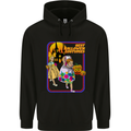 Best Halloween Costumes Horror Pumpkin Mens 80% Cotton Hoodie Black