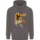 Best Halloween Costumes Horror Pumpkin Mens 80% Cotton Hoodie Charcoal