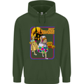 Best Halloween Costumes Horror Pumpkin Mens 80% Cotton Hoodie Forest Green