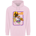 Best Halloween Costumes Horror Pumpkin Mens 80% Cotton Hoodie Light Pink
