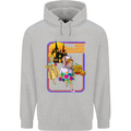 Best Halloween Costumes Horror Pumpkin Mens 80% Cotton Hoodie Sports Grey