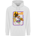 Best Halloween Costumes Horror Pumpkin Mens 80% Cotton Hoodie White