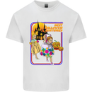 Best Halloween Costumes Horror Pumpkin Mens Cotton T-Shirt Tee Top White