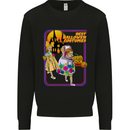 Best Halloween Costumes Horror Pumpkin Mens Sweatshirt Jumper Black