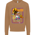 Best Halloween Costumes Horror Pumpkin Mens Sweatshirt Jumper Caramel Latte