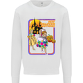 Best Halloween Costumes Horror Pumpkin Mens Sweatshirt Jumper White