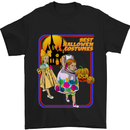 Best Halloween Costumes Horror Pumpkin Mens T-Shirt Cotton Gildan Black