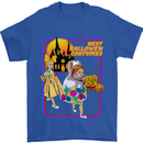 Best Halloween Costumes Horror Pumpkin Mens T-Shirt Cotton Gildan Royal Blue