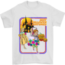 Best Halloween Costumes Horror Pumpkin Mens T-Shirt Cotton Gildan White
